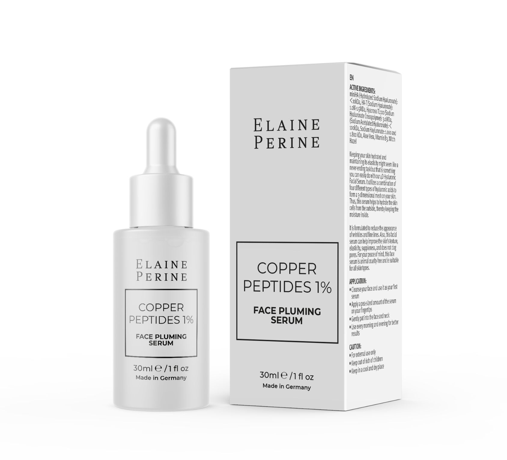 Copper Peptides 1% Face Plumping Serum