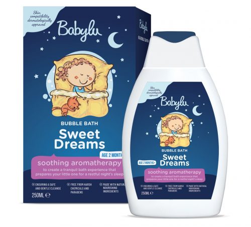 Sữa tắm tạo bọt cho bé Babylu SWEET DREAMS BUBBLE BATH