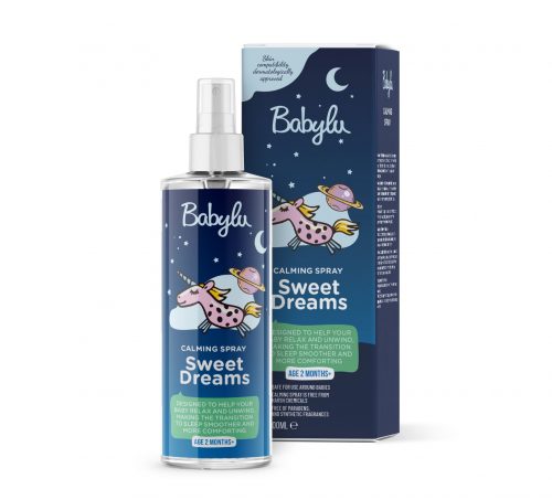 Xịt thư giãn chăm sóc giấc ngủ cho bé Babylu SWEET DREAMS CALMING SPRAY