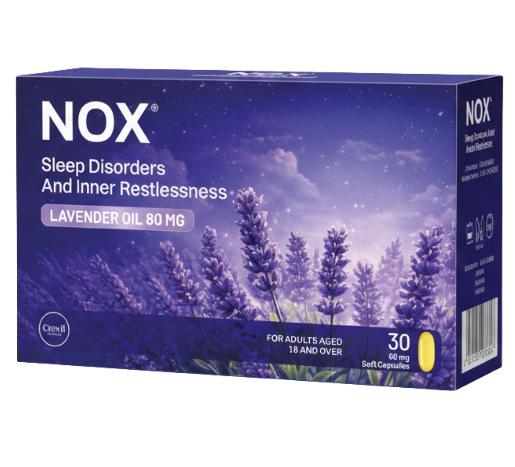 Lavender Oil Soft Capsules