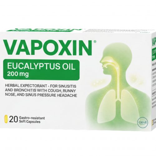 Eucalyptus oil capsules for respiratory health